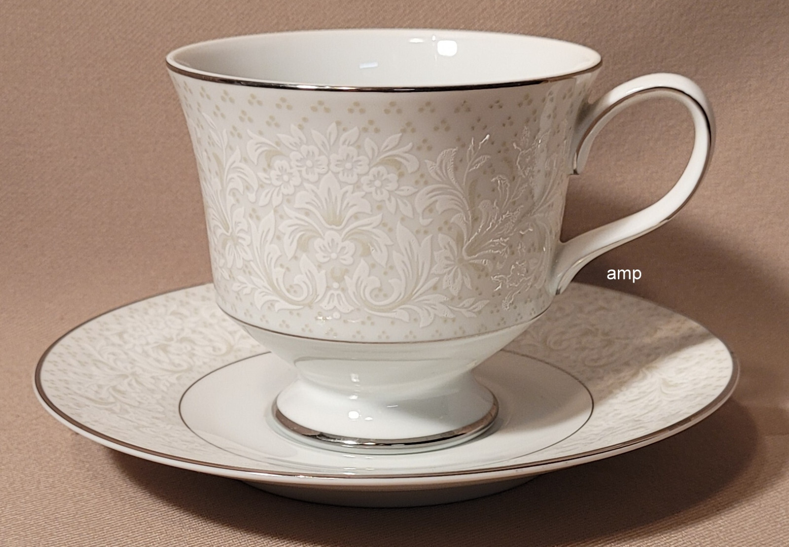 Sango Antique Lace 2 Place Settings minus 1 dinner plate (9 pcs)