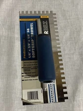 SuperiorBilt ProBilt Series 1/4 in. x 3/8 in. x 1/4 in. Square Notch Trowel