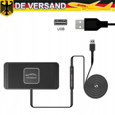 Automobil Wireless Induktionsladegerät Ladestation Charger Für iPhone Samsung