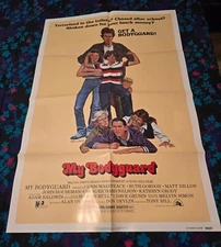 MY BODYGUARD - ORIGINAL FOLDED POSTER - 1980 - MATT DILLON - TANENBAUM ARTWORK