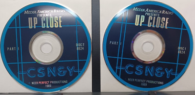 Up Close 4CD Radio Show Crosby Stills Nash Young 8824 8901