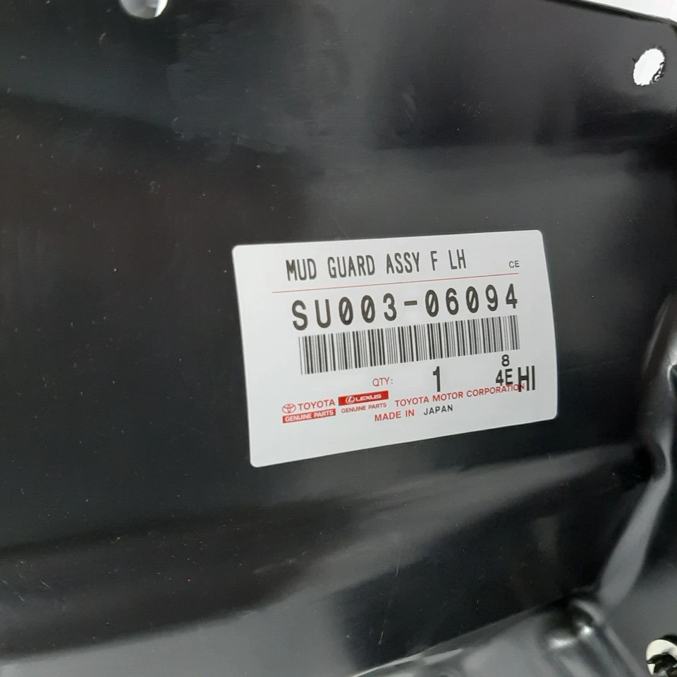 Toyota SU003-06094 86 Scion FR-S Guardabarros Forro LH Toyota Genuino OEM Nuevo Japón Foto 3 de 4