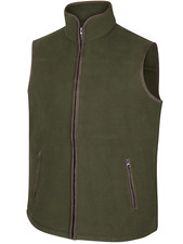 Hoggs of Fife - Woodhall Fleece Mens Gilet - mens bodywarmers / Waistcoat