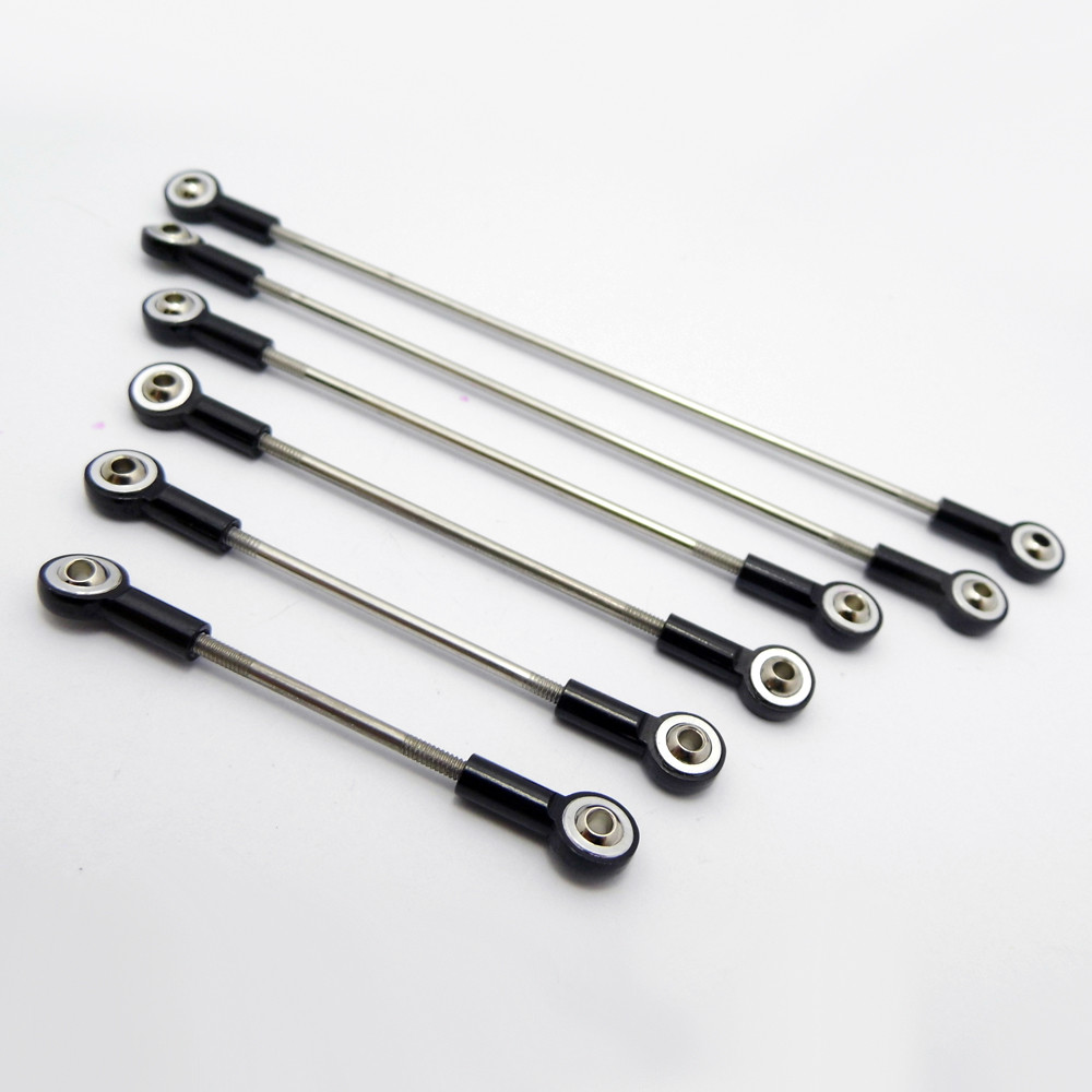 4 Cuscinetti Rose Joint Maschio M6x1.0mm - Per Sterzo, Sospensioni E Cilindri Idraulici - Foto 8