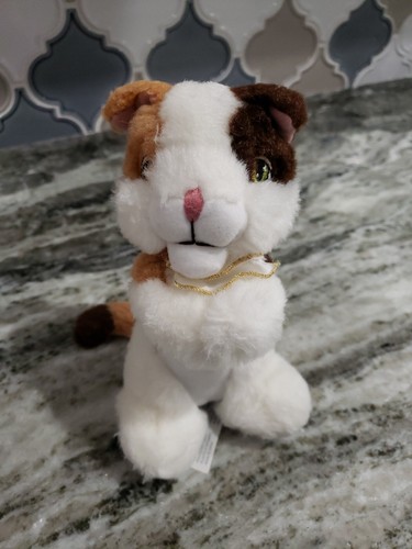 2004 Mattel Genuine Barbie Stuffed cat w/ Moving Arms Open & Close to hug
