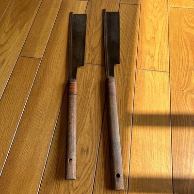 Vintage Hand Saw Carpentry tool Single edge Set Made by Japanese Blacksmith #5