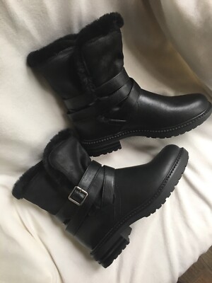 REPORT NESTA Faux Fur Lined Boot SZ 8.5 NEW