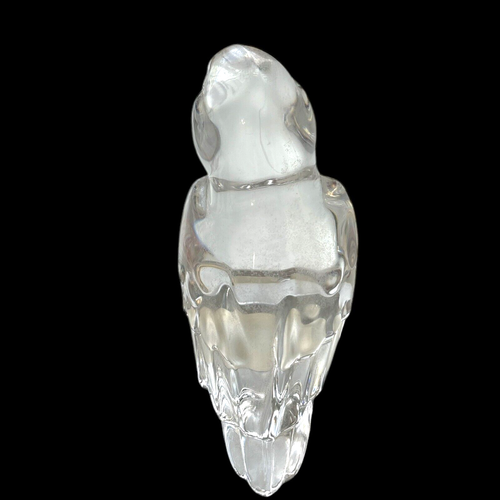 Estatuilla Pisapapeles Casa Princesa 24% Cristal Plomo Mascotas Pájaro Alemania - Imagen 4 de 6