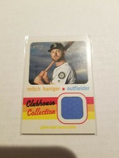2020 Heritage Clubhouse Collection Relic Mitch Haniger Jersey Card Mariners