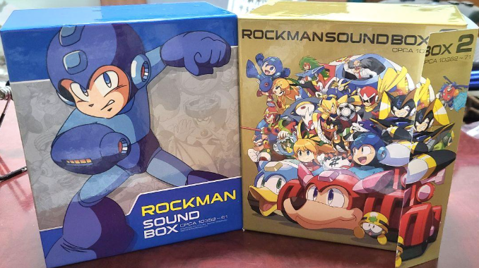ROCKMAN SOUND BOX 1&2 set 20CDs 2Box Japan Megaman Capcom | eBay