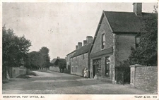 Brize Norton England Post Office Vintage 1905 Postcard Taunt & Co.