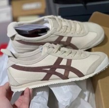 Onitsuka Tiger Mexico 66 Birch/Brown Unisex Excellent Traction Sneakers
