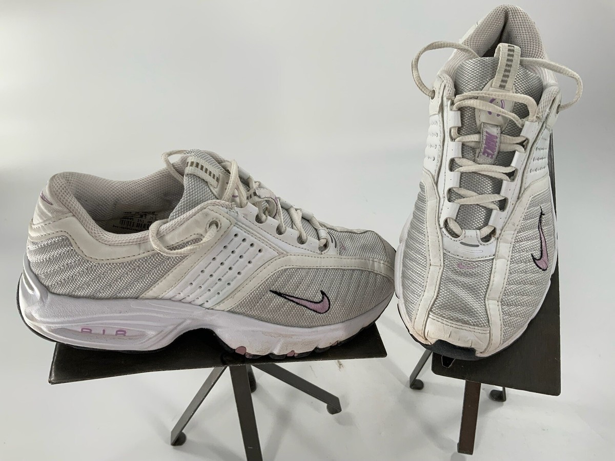 Nike Air 050204 Athletic Shoes 7.5 Women White w Laces YGI