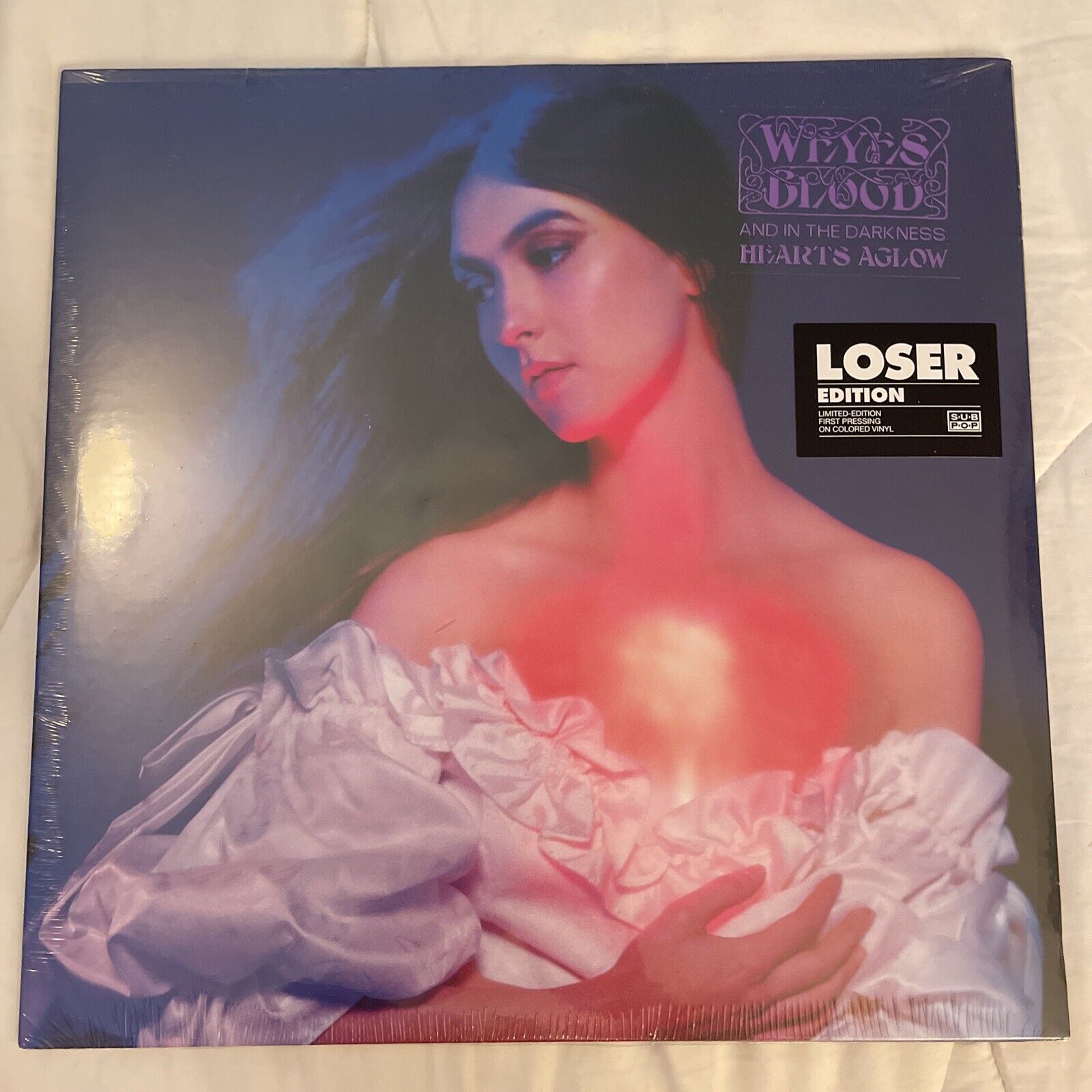 WEYES BLOOD AND IN THE DARKNESS, HEARTS AGLOW (LOSER EDITION PURPLE VINYL) Recor
