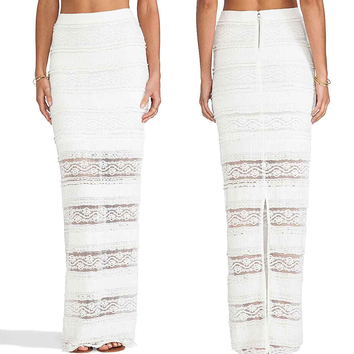 Marzia Maxi Skirt - Ivory