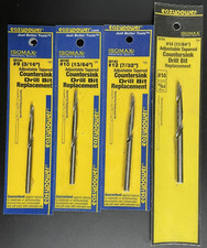 Eazypower Isomax Countersink Drill Bits - Set of 4