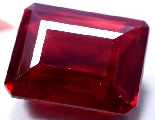 Natural 41.90 Ct Pigeon Blood Red Ruby Mozambique Certified Treated Gemstone - Picture 4 of 10
