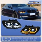 Led Sequential Headlights For Bmw 3 Series E92 E93 2010-2013 Front Headlamp Pair (For: Bmw)