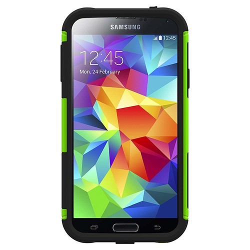 Trident Aegis Military Grade Green Cover Dual Layer Case for Samsung Galaxy S5 - Photo 3 sur 7