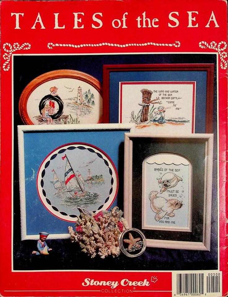 Tales Of The Sea Samplers Cross Stitch Pattern By Stoney Creek - Image 4 of 4