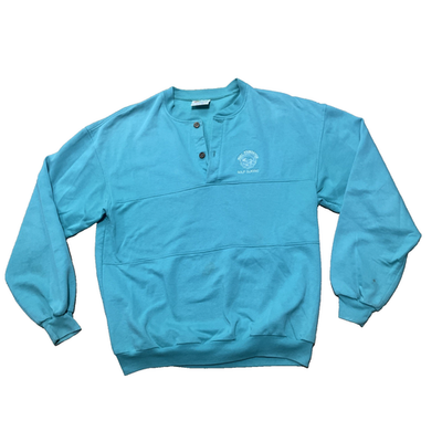 NEW VINTAGE GOLF 18番 Sweat Crew Shirt Vintage Golf Baltimore Green Sweatshirt Large Golf Country Club