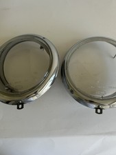 One Pair Of Headlights For Porsche 356 Hella Sb19 Used Marked K47 And K50 One Pair Of Headlights For Porsche 356 Hella Sb19 Used Marked K47 And K50
