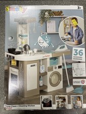 Smoby Tefal Studio Utility Cleaning Kitchen – Play kitchen for children aged 3+