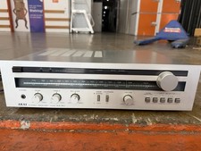 AKAI AA-R11 Vintage Stereo Receiver Amplifier AM FM Hi-Fi Silver Made in Japan