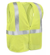 Class 2 Standard Hi-Vis Safety Vest - Lime, L/XL - ULINE