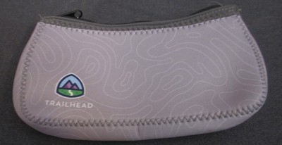 Trailhead Travel Pouch/ Stash Pouch, Gray - NEW