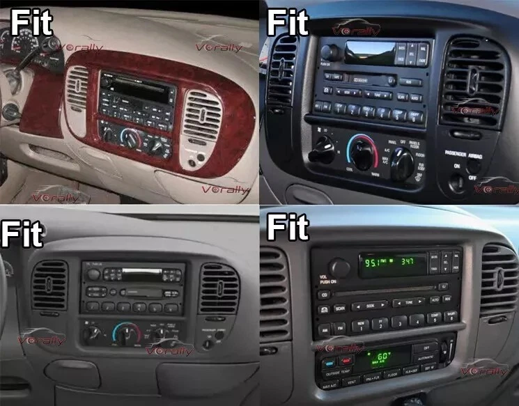7 英寸 适用于 1997 - 2004 年 福特 F150 苹果 Carplay 立体声收音机 Android 15 Navi GPS 播放器 — 第 2/4 张图片