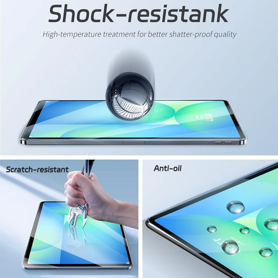 Protetor de tela vidro temperado para novo Samsung Galaxy Tab S10 Lite (10,9 polegadas) - Imagem 2 de 4