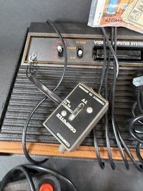 Atari Video Computer System CX-2600A Console w/ Controllers Untested. No Games