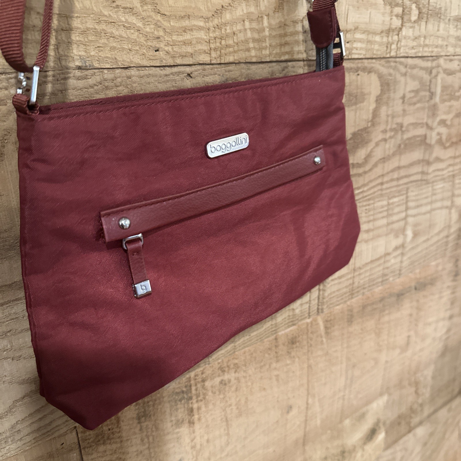 Baggallini Small Crossbody Ruby Red - image 2