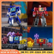 DR.WU DW-E02A MONITOR&DW-E16A SOU ND MASTER WITH MINI Tape 2pcs Head 6cm ROBOTS