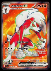Lycanroc ex 241/193 Paldea Evolved