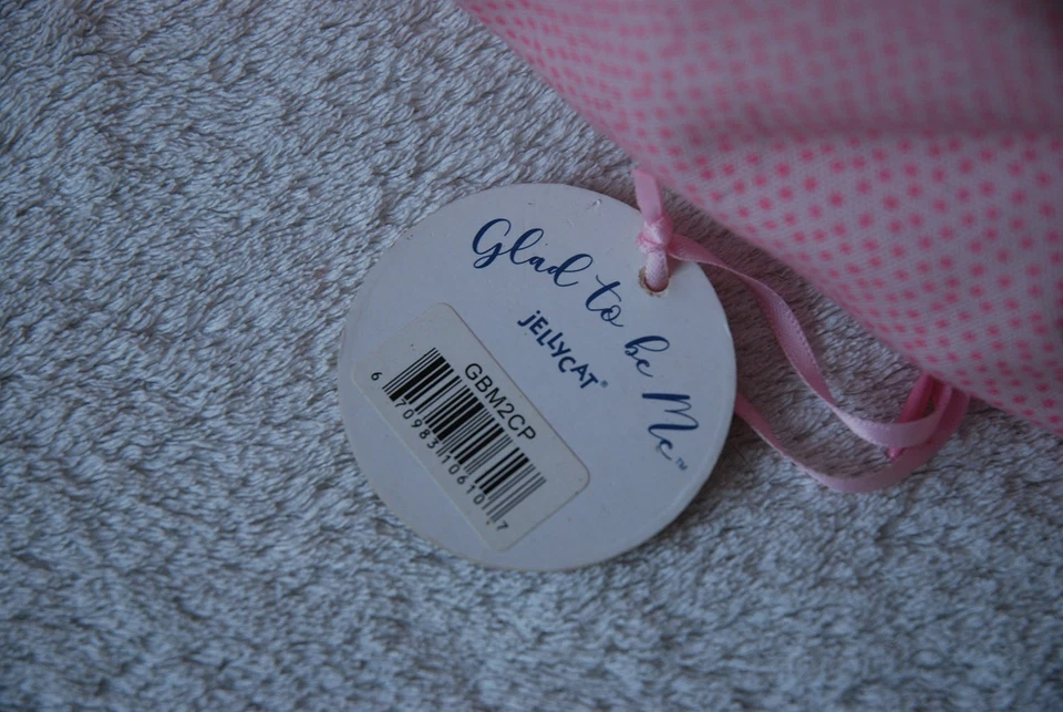 New Jellycat Glad to be Me Pink Dancing Flamingo Cushion Pillow 30x30 Retired - Image 2 of 4