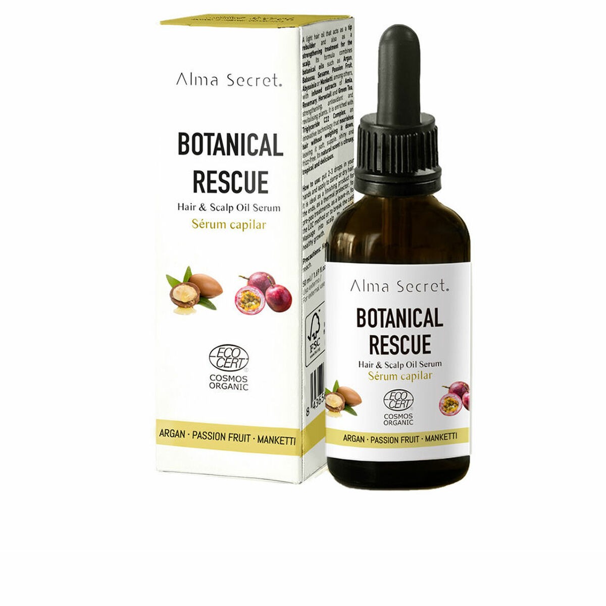 Siero per Capelli Alma Secret Botanical Rescue 50 ml Multifunzionale