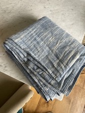 Ralph Lauren Queen Size Indigo Blue Duvet Cover