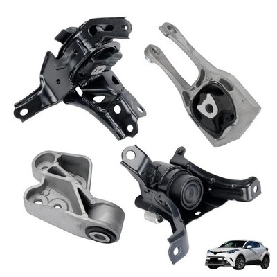 4PCS Engine Motor Mounts & Automatic Trans Mount Set Fits Toyota C-HR 22-18 L...
