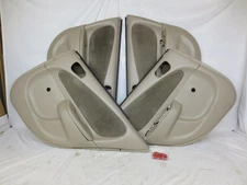 98-02 Toyota Corolla door panel set TAN ~ CRANK WINDOWS POWER LOCK ~ 011102725