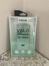 VELO iPhone 12 Mini Phone Case by iHome Mint Green  NEW  SEALED