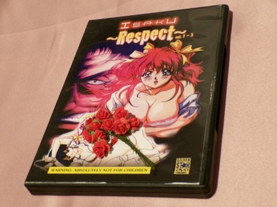 Isaku: Respect Volumes 1-3 - Region Free DVD Anime Silver Star Ultra Rare - Gebraucht