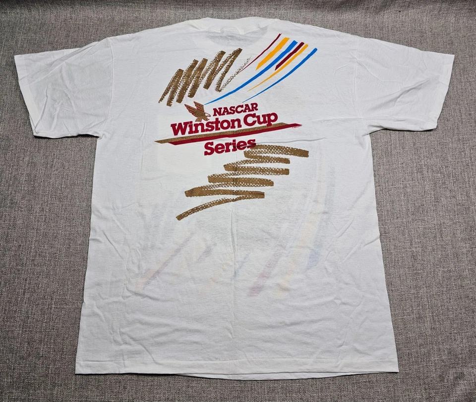 Camisa Copa Winston DE COLECCIÓN Para Hombre XL NASCAR 1992 Dale Earnhardt Nueva Stock Antiguo Años 90 Foto 2 de 4