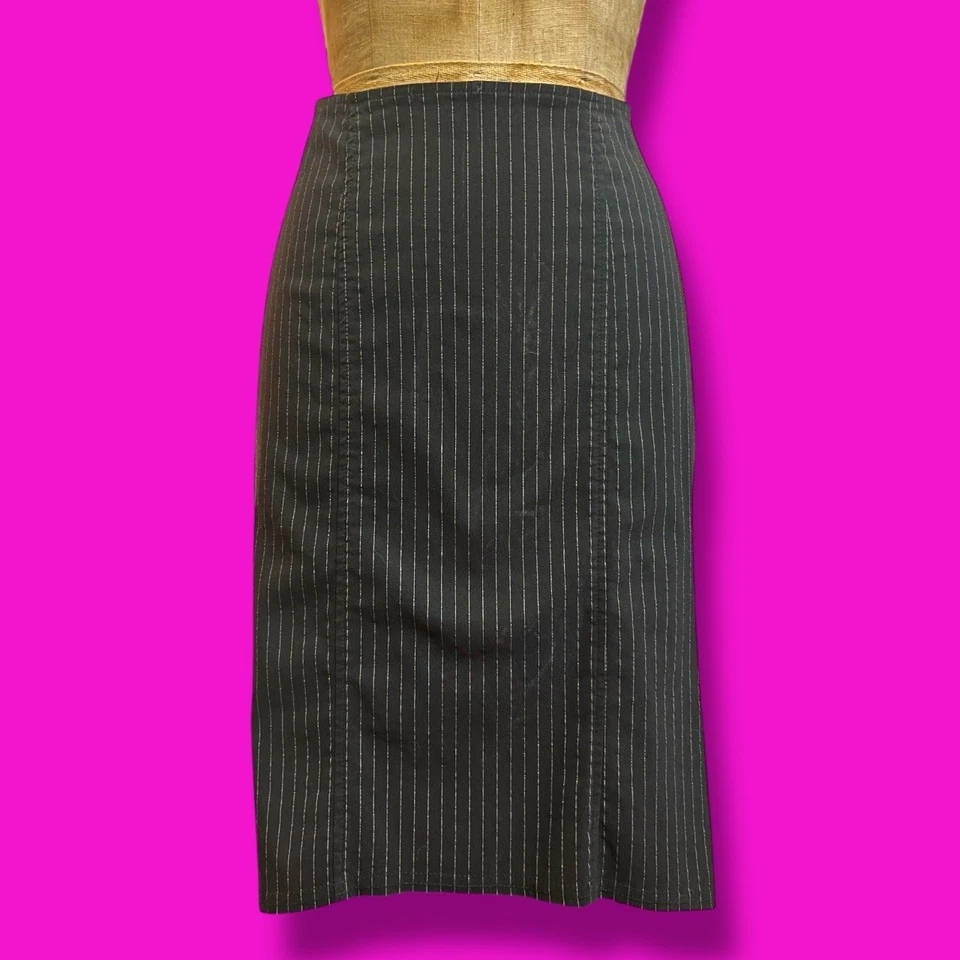 LIP SERVICE Y2K ESTILO RARO Gangsta Pranksta Corsé Cordones Falda Lápiz De Colección  Foto 3 de 4