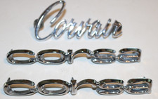 Chevrolet Corvair Corsa Fender Emblem For 1965 - 1966 Oem 2 Prong Script