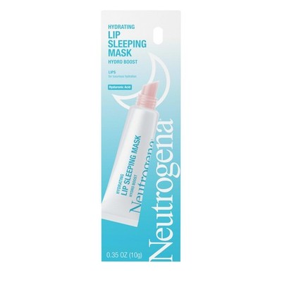 Neutrogena Hydro Boost Hydrating Lip Sleeping Mask with Hyaluronic Acid,...