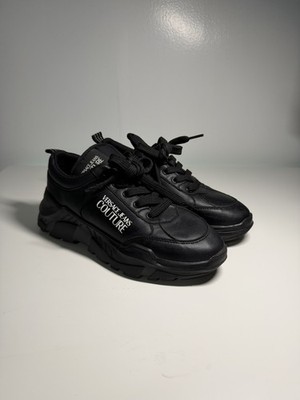 Versace Jeans Couture Speedtrack Chunky Sneakers Black E0YWASC1 SizeEU 39 US 6.5