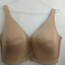 Lane Bryant Cacique Women's Tan Bra 42i Lightly Lined Full No-Wire