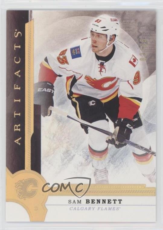 2016-17 Upper Deck Artifacts Gold Spectrum 3/25 Sam Bennett #34 a3q
